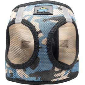 American River Choke Free Dog Harness (Color: Blue Camo, size: 2X/3X-Large)