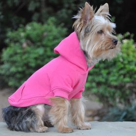 Flex-Fit Hoodie (Color: Pink, size: 3X-Large)