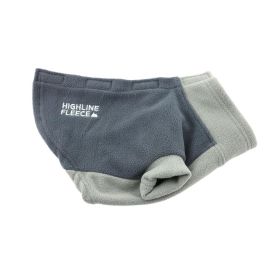 Highline Fleece Coat-Two Tone Grey (size: Size 20)