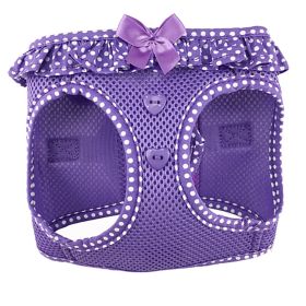 American River Choke Free Dog Harness (Color: Paisley Purple, size: small)